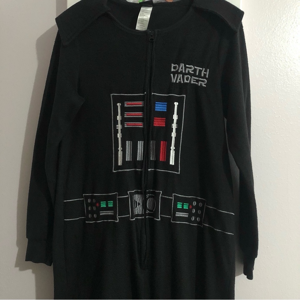Star Wars Darth Vader Onesie Pajama | Size Medium